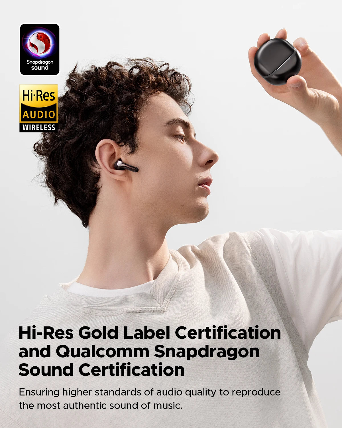 SoundPEATS Air5 ANC Bluetooth 5.4 Wireless Earbuds