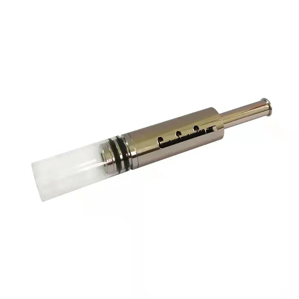 EDG Retractable Pipe Piston Tobacco Glass Tube Metal Strainer Dry Fired Cigarettes Set Tobacco Accessories For Men