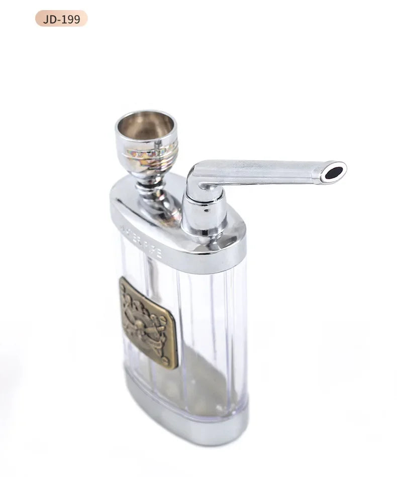 New Design Tar Filtration water Smoke Pipe Microfilter Portable Tobacco Pipe Creative Circulation Cigarette filter Smoking Tool