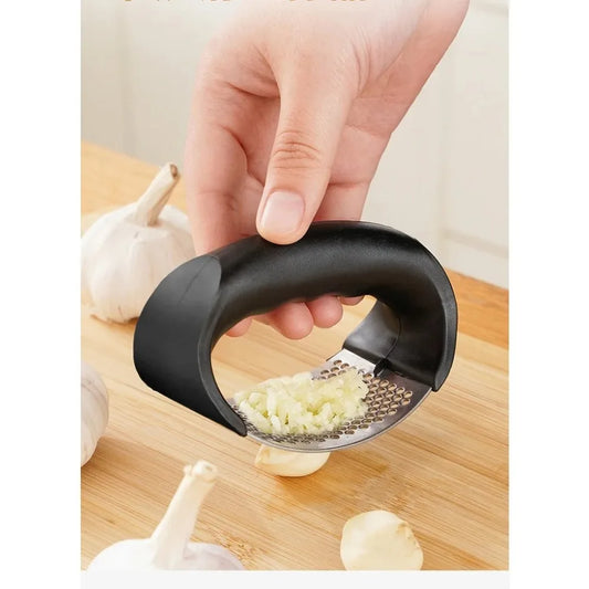 Stainless Steel Garlic Press Crusher Manual Garlic Mincer Chopping Garlic Tool Fruit Vegetable Tools Kitchen Accessories Gadget